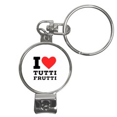 I Love Tutti Frutti Nail Clippers Key Chain by ilovewhateva