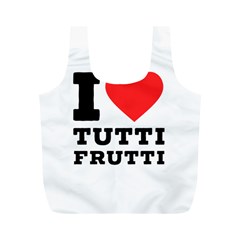 I Love Tutti Frutti Full Print Recycle Bag (m)