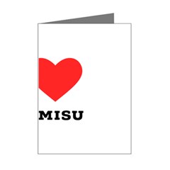 I Love Tiramisu Mini Greeting Card