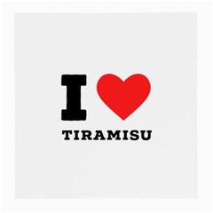 I Love Tiramisu Medium Glasses Cloth