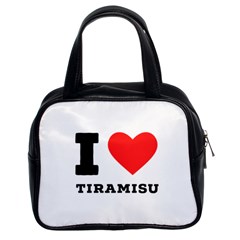 I Love Tiramisu Classic Handbag (two Sides)