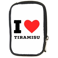 I Love Tiramisu Compact Camera Leather Case