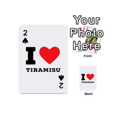 I Love Tiramisu Playing Cards 54 Designs (mini)