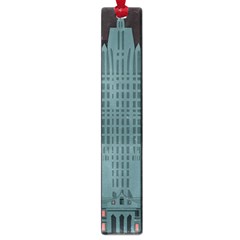 New York City Nyc Skyline Cityscape Large Book Marks