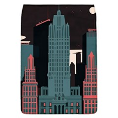New York City Nyc Skyline Cityscape Removable Flap Cover (l) by Ravend