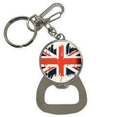 Union Jack England Uk United Kingdom London Bottle Opener Key Chain by Ravend