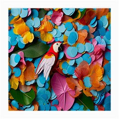 Confetti Tropical Ocean Themed Background Abstract Medium Glasses Cloth (2 Sides)