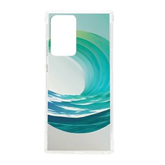 Tsunami Tidal Wave Wave Minimalist Ocean Sea Samsung Galaxy Note 20 Ultra Tpu Uv Case by Ravend