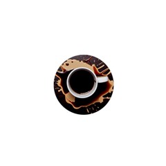 Coffee Cafe Espresso Drink Beverage 1  Mini Buttons