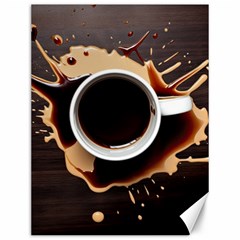 Coffee Cafe Espresso Drink Beverage Canvas 12  X 16  by Ravend