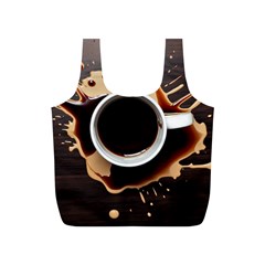 Coffee Cafe Espresso Drink Beverage Full Print Recycle Bag (s)