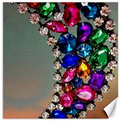 Colorful Diamonds Canvas 12  X 12  by Sparkle