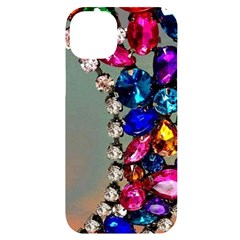 Colorful Diamonds Iphone 14 Plus Black Uv Print Case by Sparkle