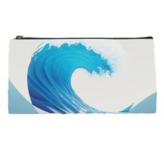 Wave Tsunami Tidal Wave Ocean Sea Water Pencil Case by Ravend