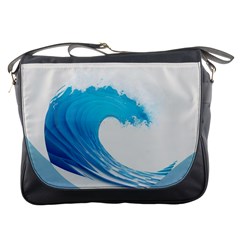 Wave Tsunami Tidal Wave Ocean Sea Water Messenger Bag