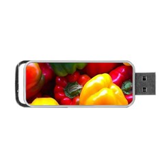 Colorful Capsicum Portable Usb Flash (one Side) by Sparkle