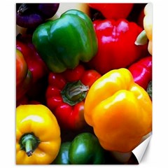 Colorful Capsicum Canvas 8  X 10  by Sparkle