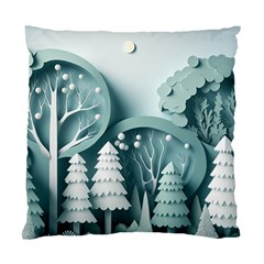 Background Christmas Winter Holiday Background Standard Cushion Case (one Side)