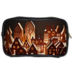 Gingerbread House Gingerbread Christmas Xmas Winter Toiletries Bag (one Side)