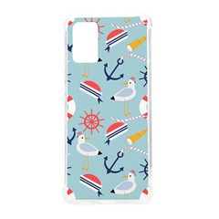 Nautical-marine-symbols-seamless-pattern Samsung Galaxy S20Plus 6.7 Inch TPU UV Case