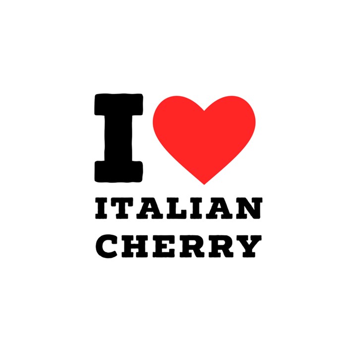 I love Italian cherry Play Mat (Square)