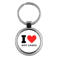 I Love Hot Cakes Key Chain (round) by ilovewhateva