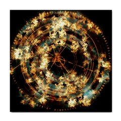 Science Fiction Background Fantasy Tile Coaster by danenraven
