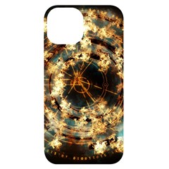 Science Fiction Background Fantasy Iphone 14 Black Uv Print Case by danenraven