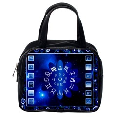 Astrology Horoscopes Constellation Classic Handbag (one Side) by danenraven