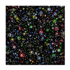 Illustration Universe Star Planet Tile Coaster by danenraven