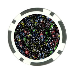 Illustration Universe Star Planet Poker Chip Card Guard by danenraven