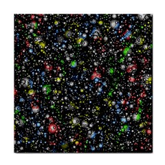 Illustration Universe Star Planet Face Towel by danenraven
