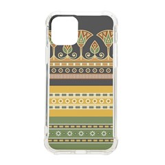 Seamless-pattern-egyptian-ornament-with-lotus-flower Iphone 11 Pro 5 8 Inch Tpu Uv Print Case by Salman4z