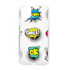 Set-colorful-comic-speech-bubbles Iphone 11 Tpu Uv Print Case by Salman4z