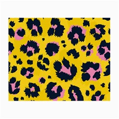 Leopard-print-seamless-pattern Small Glasses Cloth (2 Sides)