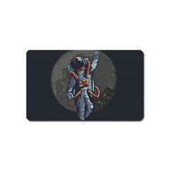 Illustration-drunk-astronaut Magnet (name Card) by Salman4z