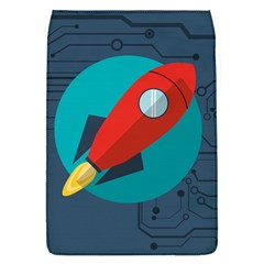 Rocket-with-science-related-icons-image Removable Flap Cover (s) by Salman4z