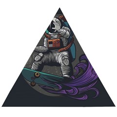 Illustration-astronaut-cosmonaut-paying-skateboard-sport-space-with-astronaut-suit Wooden Puzzle Triangle