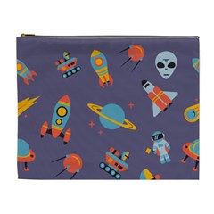 Space-seamless-pattern Cosmetic Bag (xl) by Salman4z