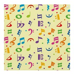 Seamless-pattern-musical-note-doodle-symbol Banner And Sign 4  X 4  by Salman4z
