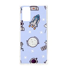 Seamless-pattern-with-space-theme Samsung Galaxy Note 20 Tpu Uv Case by Salman4z