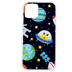 Space-seamless-pattern   - Iphone 12 Pro Max Tpu Uv Print Case by Salman4z