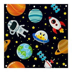 Space-seamless-pattern   - Banner And Sign 3  X 3  by Salman4z