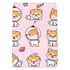 Set-kawaii-smile-japanese-dog-akita-inu-cartoon Removable Flap Cover (s) by Salman4z