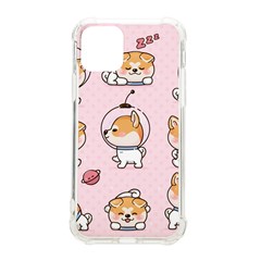 Set-kawaii-smile-japanese-dog-akita-inu-cartoon Iphone 11 Pro 5 8 Inch Tpu Uv Print Case by Salman4z