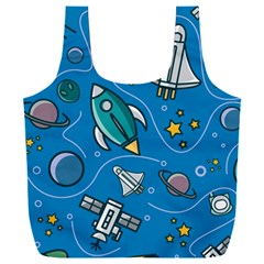 About-space-seamless-pattern Full Print Recycle Bag (xxl) by Salman4z