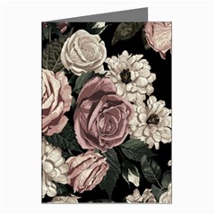 Elegant-seamless-pattern-blush-toned-rustic-flowers Greeting Cards (pkg Of 8) by Salman4z