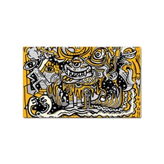 Crazy-abstract-doodle-social-doodle-drawing-style Sticker Rectangular (10 pack)