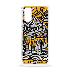 Crazy-abstract-doodle-social-doodle-drawing-style Samsung Galaxy S20 6.2 Inch TPU UV Case