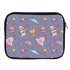 Outer-space-seamless-background Apple Ipad 2/3/4 Zipper Cases by Salman4z